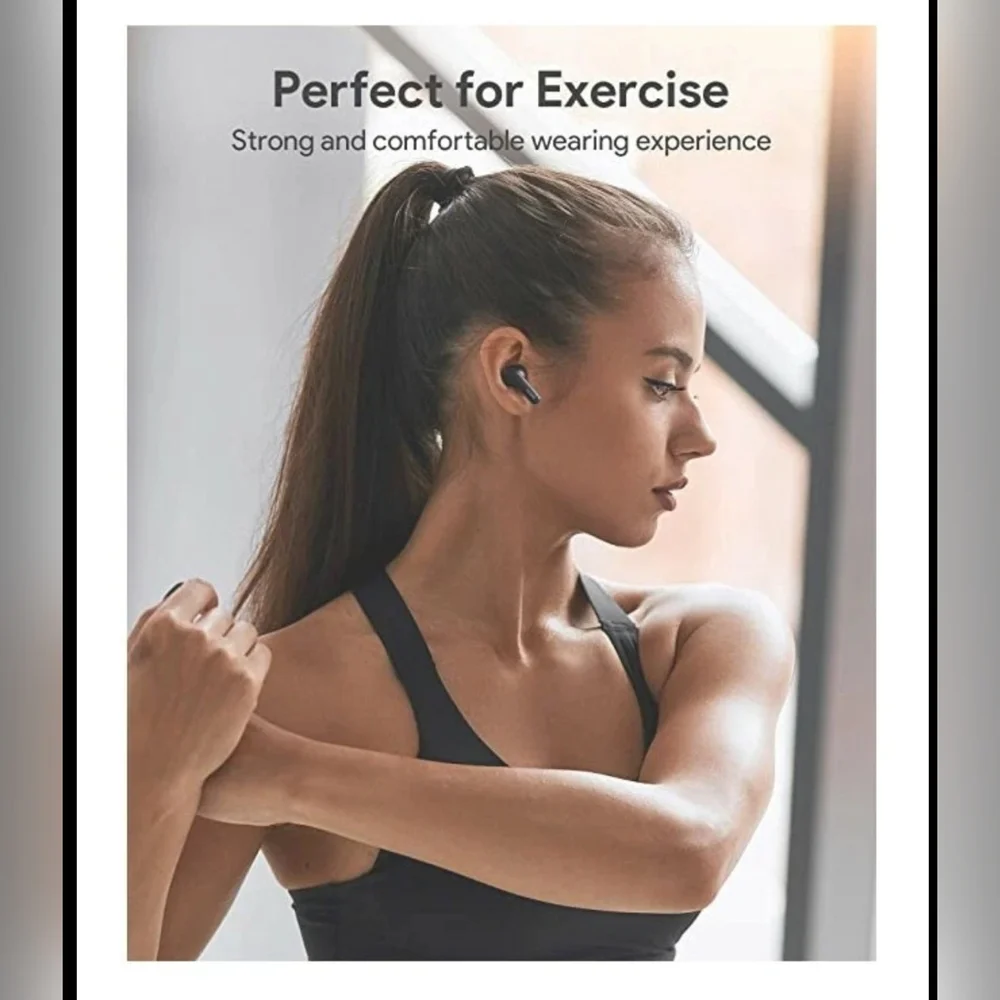 Bluetooth Headphones - Wireless Earbuds - WEMISS - Stereo Sound - BRAND NEW